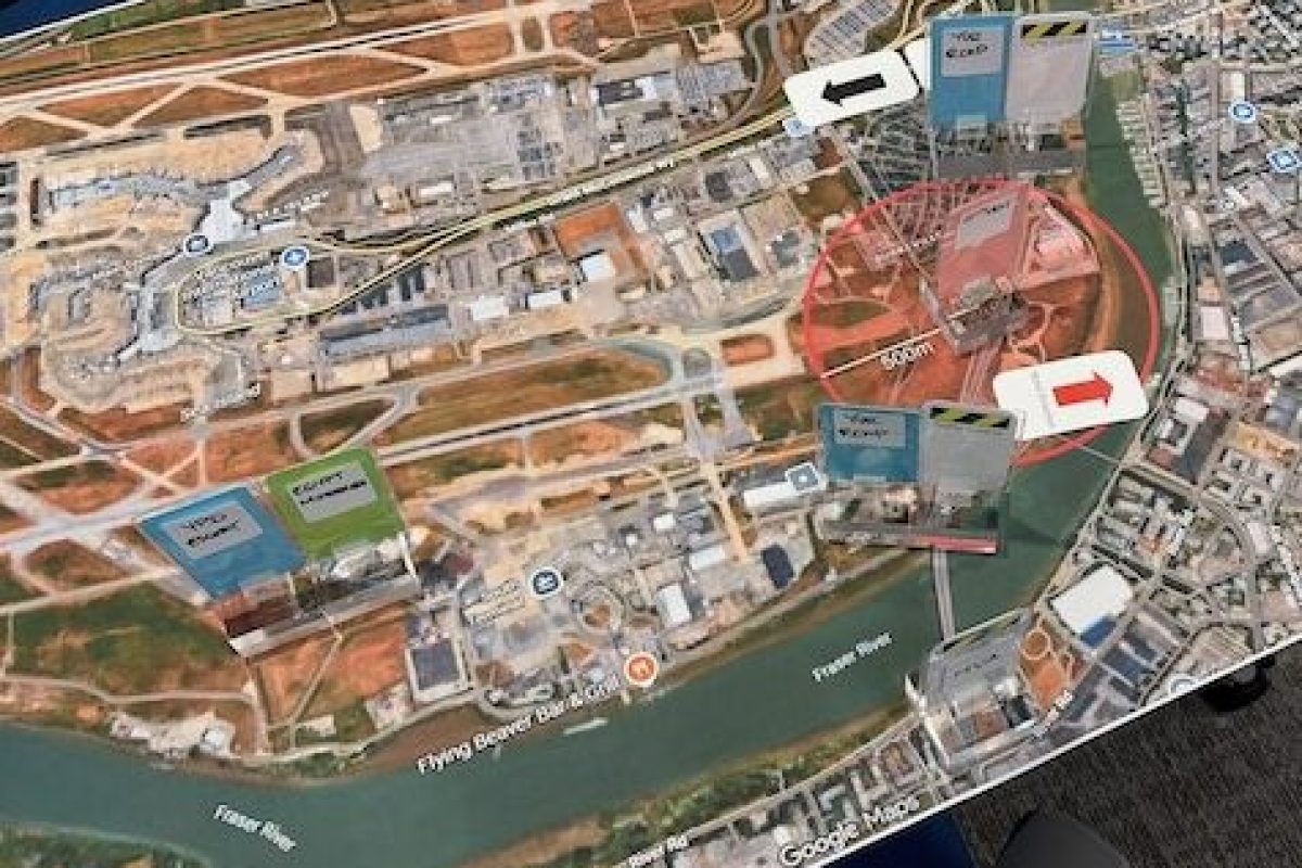 Detailed map with location markers.